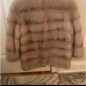 Mink coat, size S